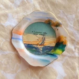 Vintage Atlantic City Souvenir Plate